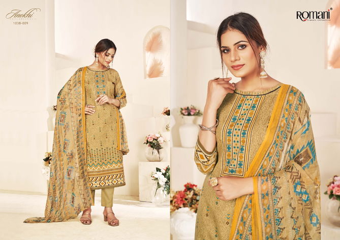 Romani Anokhi 2 Soft Cotton Printed Casual Daily Wear Designer Dress Material Collection